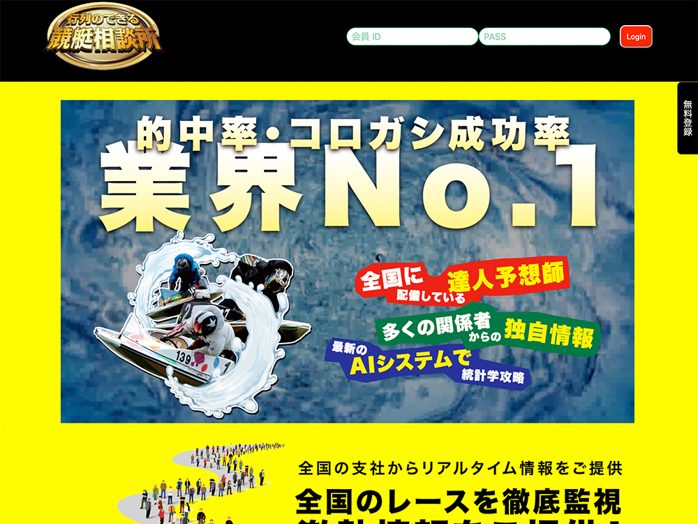 行列のできる競艇相談所 / kyotei-gyoretsu.com